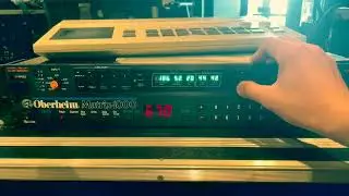 Roland SDE3000 &times; Oberheim Matrix1000