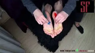 Feet Tickling Challenge – Trying to Tickle a Resilient Nurse (Full Version)