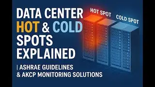 Data Center Hot & Cold Spots Explained | ASHRAE Guidelines & AKCP Monitoring Solutions