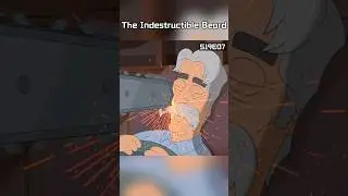 The Indestructible Beard😏 #familyguy