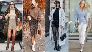 Top Winter Outfits To Look Hot For Women 40+ Business Winter Outfit 2023 #winteroutfits #winterwardr