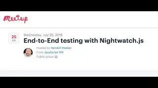 End-to-End testing with Nightwatch.js