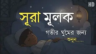 গভীর ঘুমের জন্য  সূরা মূলক | হৃদয় জুড়ানো তেলাওয়াত (سورة الملك) Surah MULK | by-  Shamsul Haque