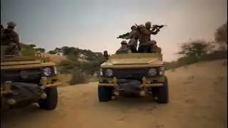 Special Forces of Indian & Egypt Army in action during the joint military Exercise #CYCLONE 2023.