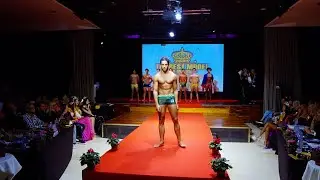 The Best model of Universe male in swim wear 2023 flashback