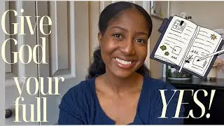Give God your full YES and Watch him change your Life! 
