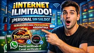 😱 INTERNET SIN SALDO EN PERSONAL ARGENTINA | SERVIDORES ESTABLES 2026 