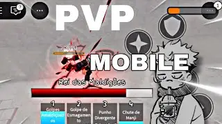 &Eacute; t&atilde;o  ruim jogar no mobile ?🤔 (Roblox Jujutsu shenanigans)