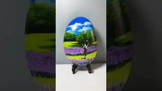 #handpainted #healing #handpainted stone with a sad storycase #diy #painting