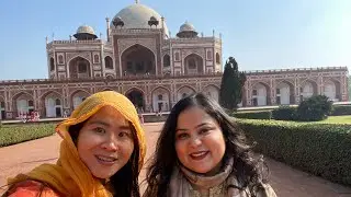Happy Winter Solstice 🕌 Humayun&rsquo;s Tomb, Old Delhi, India ​⁠​⁠w/ Soprano Singer ​⁠@IAMShrutiVashist
