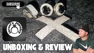 Unboxing Israel's Jewelry Moissanite Cross Pendant & Halo Earrings!