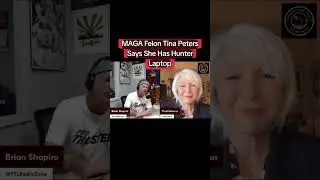 Преступница из движения MAGA Тина Питерс утверждает, что у нее есть ноутбук Хантера Байдена #dona...