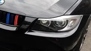 BMW E90 E91 DEPO F30 Style V3 LED U Ring Angel Eye Headlights