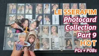 [Photocard] LE SSERAFIM - Photocard Collection (Part 9) HOT Album PC + POB  Photocards