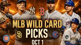 MLB Wild Card Picks & Predictions | Yankees vs Red Sox, Cubs vs Padres & Brewers vs Mets Best Bets!