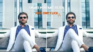 06 How to use smart portrait filter photoshop 2021