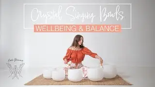 432hz Crystal Singing Bowl Sound Healing for Nervous System Balance and Wellbeing
