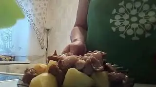 Готовим на пару в свч.  Микрогурме tupperware.  Вкусный обед за 25 мин