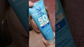 Blue Lizard Sunscreen Sheer Face Spf 50 #bluelizardsunscreen #mineralsunscreen #facesunscreen