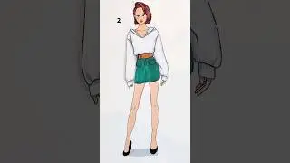 August outfits ideas 1-3 💚🩷🤍 #paperdoll #fashioninspiration