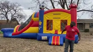 Sports Combo Bounce House Rental