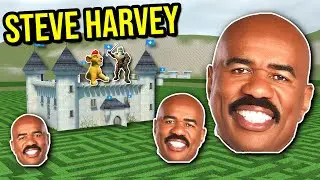RUNNING FROM STEVE HARVEY IN MAZE!! (Garry's Mod)
