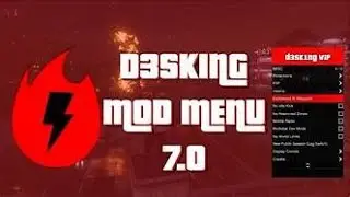 GTA 5 Online 1.46 PC Mod Menu - D3SKING