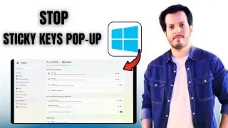 How to Stop Sticky Keys and Caps Lock Pop-Up While Playing Games