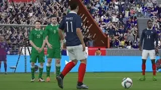 FIFA 16 - UEFA Euro 2016 - France vs Ireland | Gameplay (HD) [1080p60FPS]