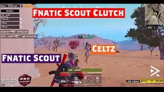 Fnatic Scout Clutching vs Celtz | ft SouL Hindi Villager Esports  Pro Invitational 2020  &bull; RheoTV