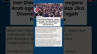 Cegah Konflik Regional, Negara Arab Peringatkan Iran agar Menahan Diri Tak Membalas Jika Diserang AS