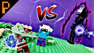 COMBAT !!! | LEGO MONSTER SCHOOL - LEGO MINECRAFT STOP MOTION