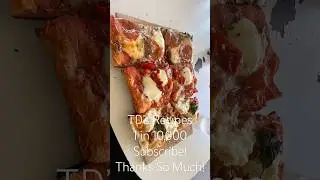 Roman Style pizza is Delicious. #food #highrawvegandiet #raw #cookingrecipes #nocrust #pizza #roman