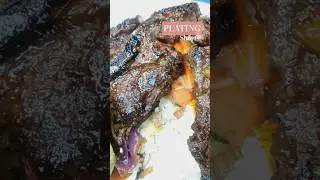 PLATING | Pan Seared TERIYAKI #shortribs STIR FRY OVER #whiterice #shorts #homemade
