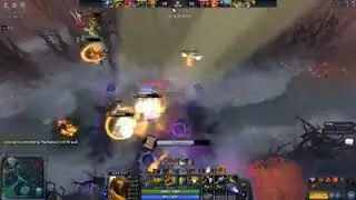 Dota 2 rampage on sand king thanks to rizpol's build