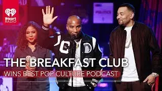 The Breakfast Club Accepts Award For Best Pop Culture Podcast!