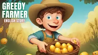 A Greedy Farmer and Golden Eggs | Two English Stories | Bedtime Story For Kids | Cartoon Story#story