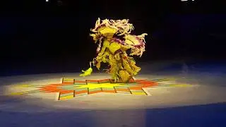 Patrick Mitsuing Fancy Dancing Neon Special - Gathering Of Nations Powwow