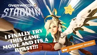 I finally play STADIUM on Mercy! It is a BLAST!!! // Mercy Gameplay Overwatch w/ Memes & Commentary