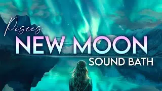 New Moon in Pisces Sound Bath - Sacred Ceremony for Visionary Experience- Channeled Ethereal Vocals