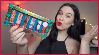 Trying Sephora&rsquo;s Under the Mistletoe Lipstick Set! WOW!!