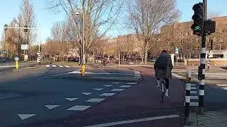Amsterdam Bike Tour Netherlands 🇳🇱 Travel December 2025 #amsterdam #holland #travel #tourism #winter