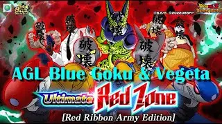 Ultimate Red Zone - Red Ribbon Army Edition - Cell Max - AGL Blue Goku & Vegeta