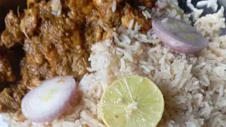 బిర్యానీ ,చికెన్ కర్రీ తయారు చేసే విధానం#😋😋👌👌🤝🤝#tasty#subscribe ##@life in colour vlogs 