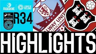 Мужской Премьер-дивизион SSE Airtricity | Раунд 34 | Galway United 2-0 Bohemians | Лучшие моменты