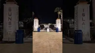 Sunset Island at Nighttime at Eastport in The Villages