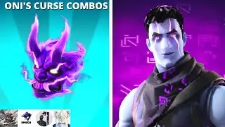ONI'S CURSE Back Bling COMBOS (Fortnite Battle Royale)