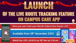 School Bus LIVE Route Tracking | Chitrakoota group of Institutions, Bangalore