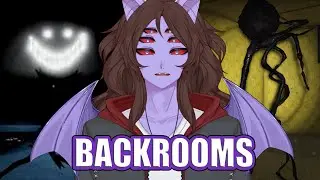 AS BACKROOMS DO ROBLOX DÃO MUITO MEDO | Apeirophobia
