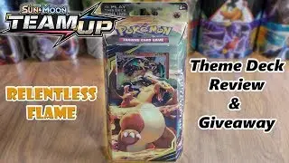 Relentless Flame Theme Deck Review and Giveaway